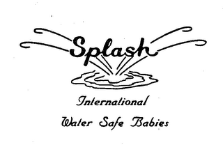 SPLASH INTERNATIONAL WATER SAFE BABIES logo