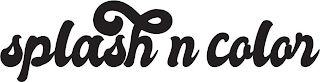 SPLASH N COLOR logo