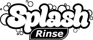 SPLASH RINSE logo