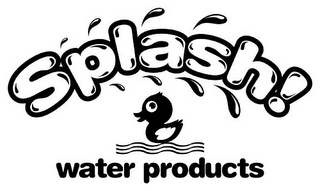 SPLASH! WATER PRODUCTS logo