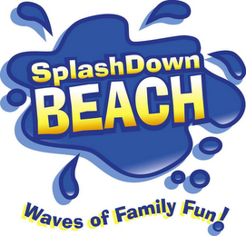 SPLASHDOWN BEACH WAVES OF FAMILY FUN! logo