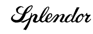 SPLENDOR logo
