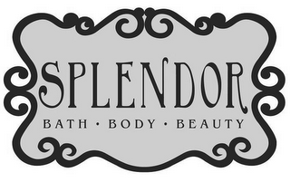 SPLENDOR BATH · BODY · BEAUTY logo