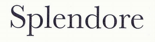 SPLENDORE logo
