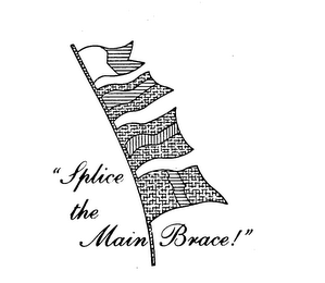 "SPLICE THE MAIN BRACE!" logo