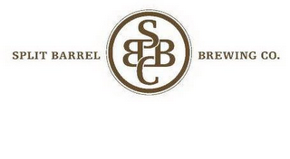 SPLIT BARREL BREWING CO. SBBC logo