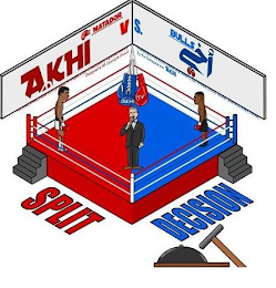 SPLIT DECISION AKHI TV MATADOR VS. BULLS logo