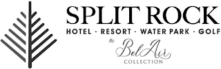 SPLIT ROCK HOTEL · RESORT · WATER PARK · GOLF BY BEL AIR COLLECTION logo