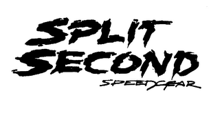SPLIT SECOND SPEEDGEAR logo