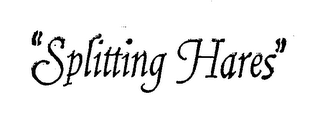 "SPLITTING HARES" logo