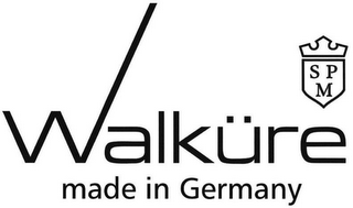 SPM WALKÜRE MADE IN GERMANY logo