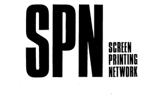 SPN SCREEN PRINTING NETWORK logo