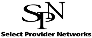 SPN SELECT PROVIDER NETWORKS logo