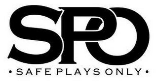 SPO · SAFE PLAYS ONLY · logo
