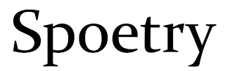 SPOETRY logo