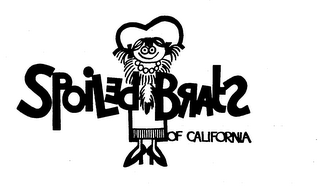 SPOILED BRATS OF CALIFORNIA logo