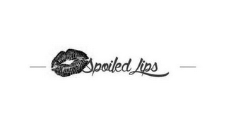 SPOILED LIPS logo
