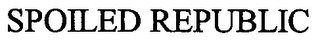 SPOILED REPUBLIC logo