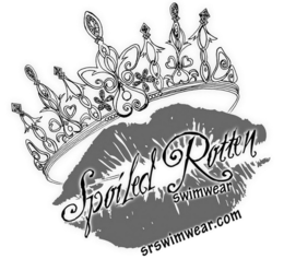 SPOILED ROTTEN SWIMWEAR SRSWIMWEAR.COM logo