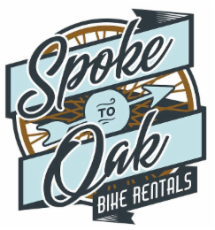 SPOKE TO OAK BIKE RENTALS logo