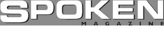 SPOKEN MAGAZINE logo