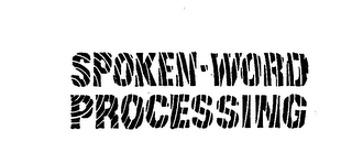SPOKEN-WORD PROCESSING logo