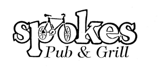 SPOKES PUB & GRILL logo