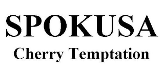 SPOKUSA CHERRY TEMPTATION logo