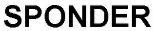 SPONDER logo