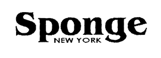 SPONGE NEW YORK logo