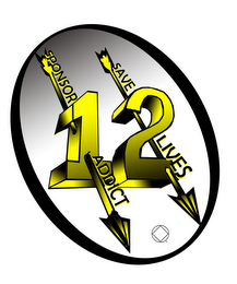 SPONSOR 1 ADDICT SAVE 2 LIVES logo