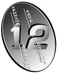 SPONSOR 1 ADDICT SAVE 2 LIVES logo