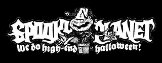SPOOKY PLANET WE DO HIGH-END HALLOWEEN! logo