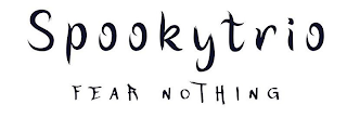 SPOOKYTRIO FEAR NOTHING logo