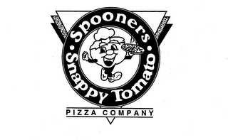 SPOONERS SNAPPY TOMATO PIZZA COMPANY logo
