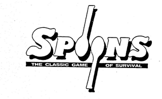 SPOONS THE CLASSIC GAME OF SURVIVAL logo