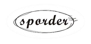 SPORDER logo