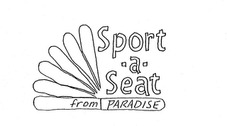 SPORT-A-SEAT FROM PARADISE logo