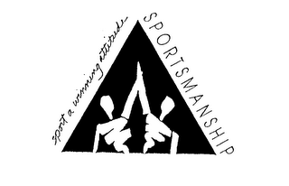 SPORT A WINNING ATTITUDE SPORTMANSHIP logo