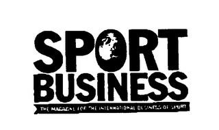 SPORT BUSINESS THE MAGAZINE FOR THE INTERNATIONAL BUSINESS OF SPORT logo