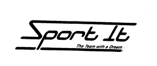 SPORT IT THE TEAM WITH A DREAM logo