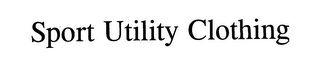 SPORT UTILITY CLOTHING logo