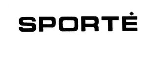 SPORTE logo