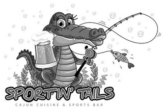 SPORTIN' TAILS CAJUN CUISINE & SPORTS BAR logo
