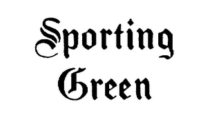 SPORTING GREEN logo