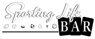 SPORTING LIFE BAR logo