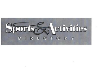 SPORTS & ACTIVITIES DIRECTORY logo