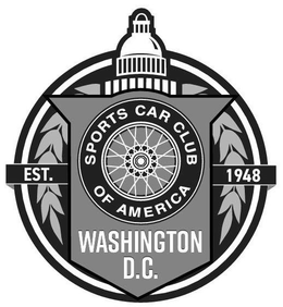 SPORTS CAR CLUB OF AMERICA WASHINGTON D.C. EST. 1948 logo