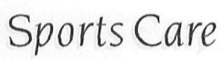 SPORTS CARE logo