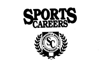 SPORTS CAREERS SC INFORMATION EDUCATION OPPORTUNITY logo